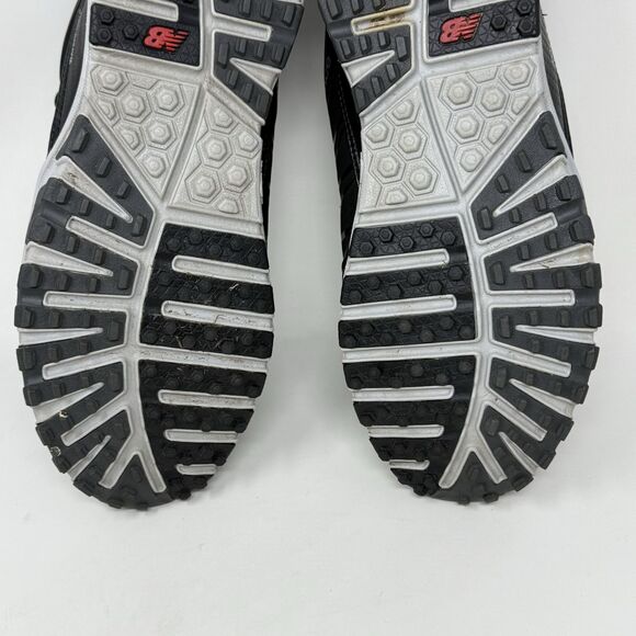 New Balance Minimus Spikeless Golf Shoes Mens 8 2E Wide Black Gray Waterproof - Picture 15 of 15